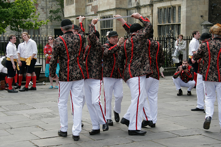 Photograph of Grenoside Sword Dancers